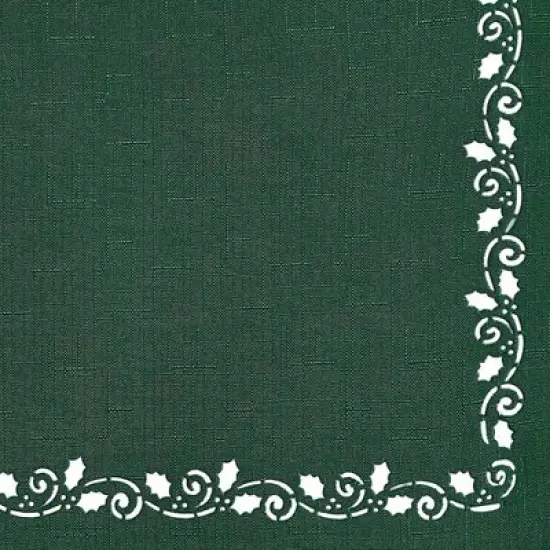 Elrene Holly Scroll Laser Cut Tablecloth - Elrene Home Fashions image {2}