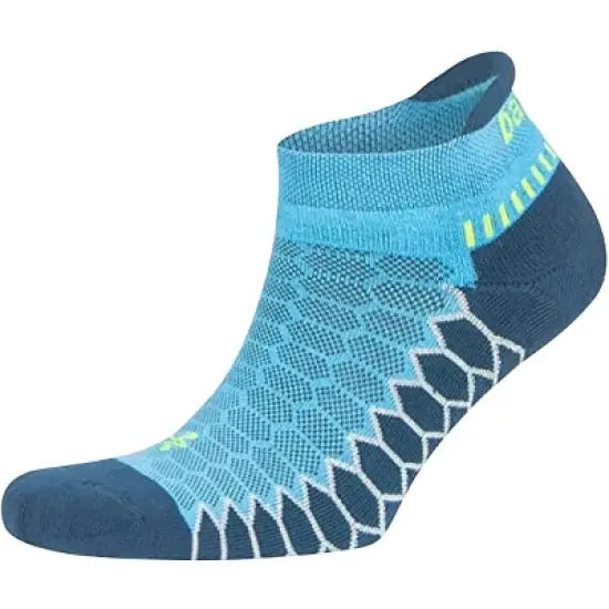 Balega Silver No Show Running Socks - Legion Blue/Ethereal Blue image {1}
