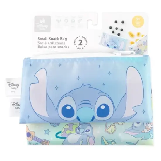 Disney Stitch Reusable Snack Bags - 2pk image {5}