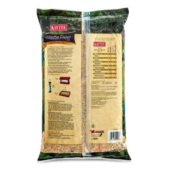 Kaytee Waste Free No Mess Blend Wild Bird Food - 10lbs image {1}