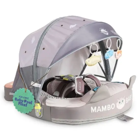 Mambobaby Innovative Explorer Baby Pool Float with Canopy image {11}