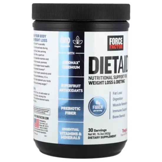 Force Factor DietAid&trade;, Tropical Fruit, 16.3 oz (462 g) image {3}