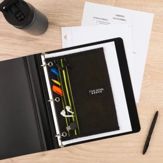 Five Star Dual Zipper Pencil Pouch image {5}