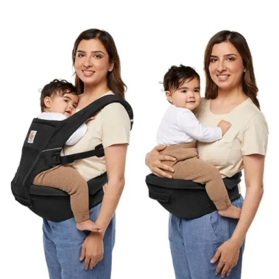 Ergobaby Alta 2-in-1 All Carry Positions Baby Carrier and Hip Seat image {12}