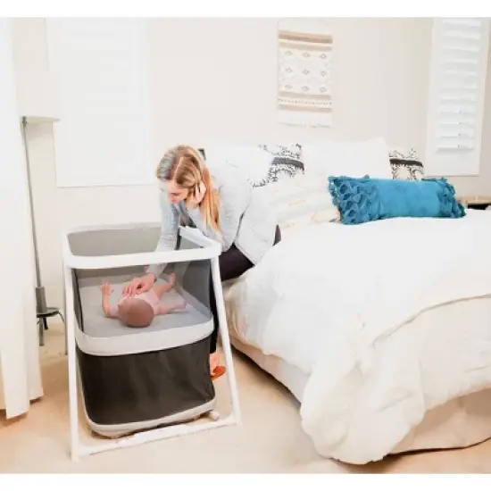 Joovy Coo Portable Bassinet Playpen Rocker image {4}