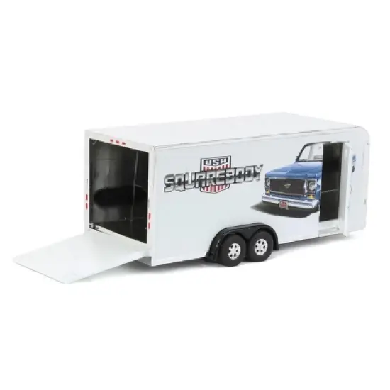 Auto World 1/64 Enclosed Trailer by Auto World, Squarebody USA CP7799 image {2}