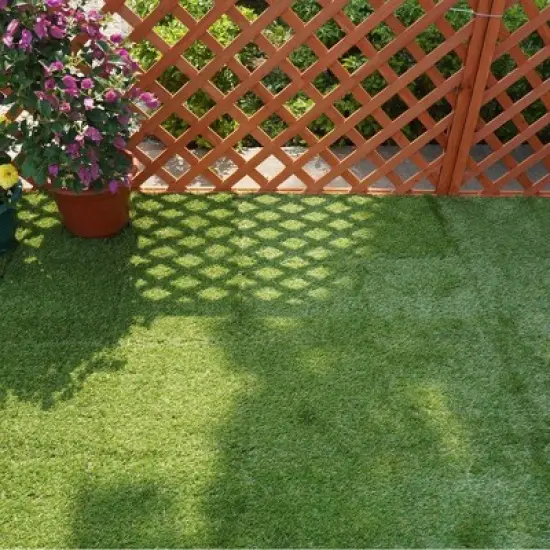 Courtyard Casual Artificial Grass Deck Tile, 9 pc Set image {2}