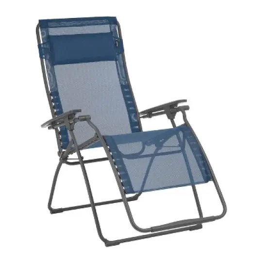 Lafuma Futura Zero Gravity Outdoor Steel Framed Lawn Recliner Chair image {2}