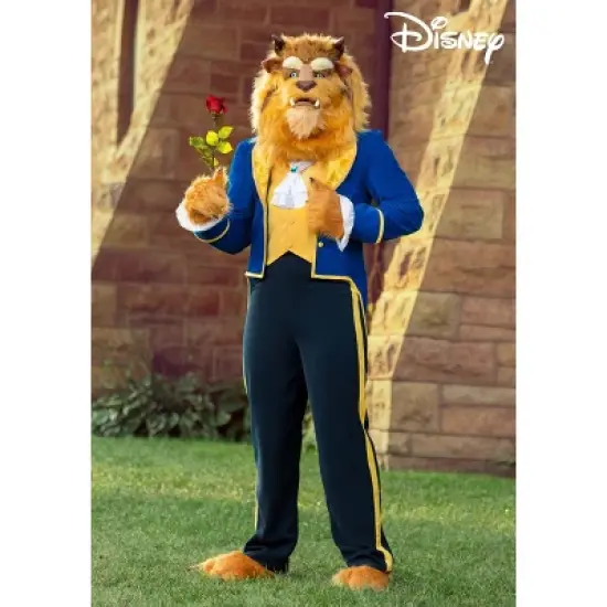 HalloweenCostumes.com Men's Beauty and the Beast Authentic Beast Costume image {1}