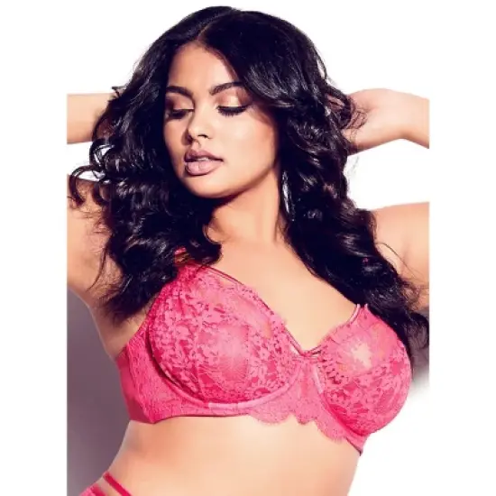 Women's Plus Size Delores Underwire Bra - raspberry | FOX & ROYAL image {3}
