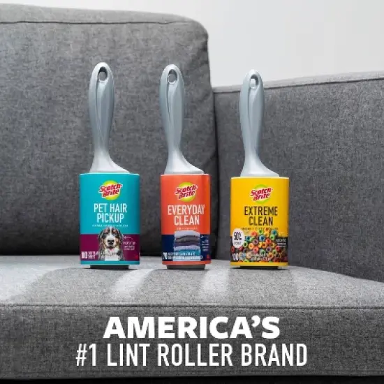 Scotch-Brite Lint Roller Value Pack - 140 Sheets image {7}