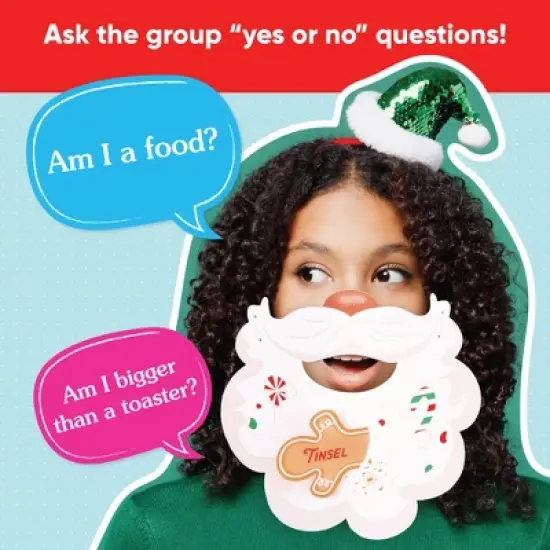 Big Dot of Happiness Jolly Santa Claus Beard Guessing Game, Fun Christmas Games for Kids and Adults,&nbsp;Family Guess Who Game, Friendsmas Party Card image {2}