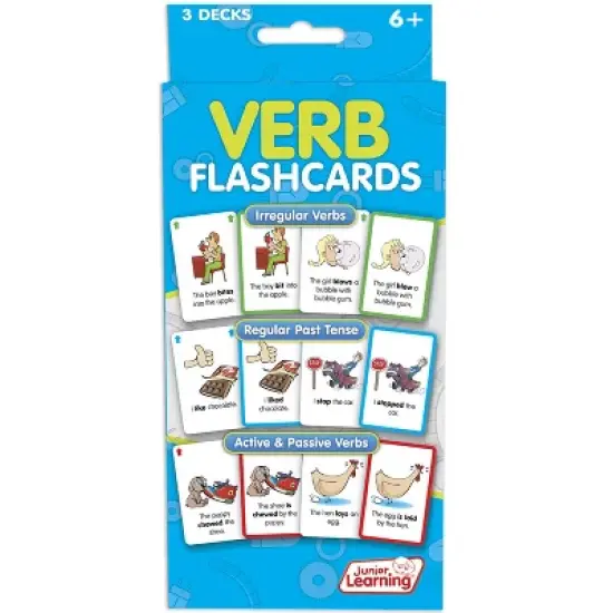 Junior Learning Verb Flashcards image {1}