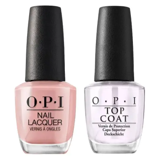 OPI Nail Laquer and Top Coat - 2pk  image {11}