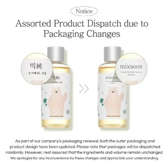 Mixsoon Soondy Centella Asiatica Essence (3.3 oz) Mix Soon Intense Hydration & Soothing Skin Facial Properties image {2}