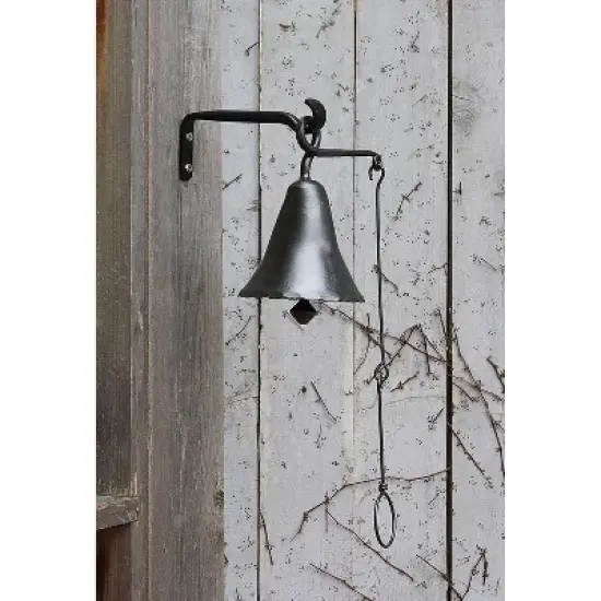 Wrought Iron Bell Graphite - ACHLA Designs image {2}