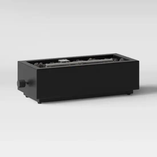 Two Harbors 14" Patio Tabletop Fireplace Black - Threshold&trade; image {1}