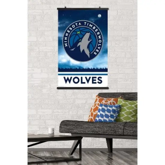 Trends International NBA Minnesota Timberwolves - Logo 18 Unframed Wall Poster Prints image {1}