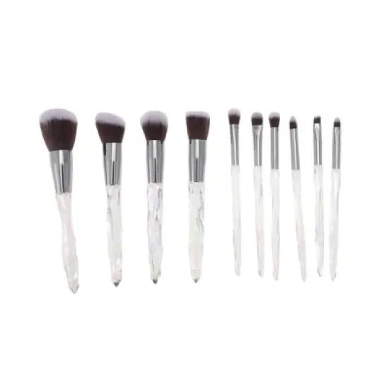 Unique Bargains Convenient Makeup Brush Set 10 Pcs image {10}