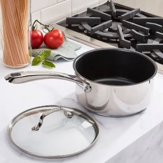 Cuisinart Classic 3qt Non-Stick Saucepan with Cover - 8319-20NS image {4}