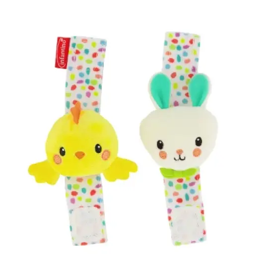 Infantino Go Gaga! Springtime Easter Wrist Rattles image {5}