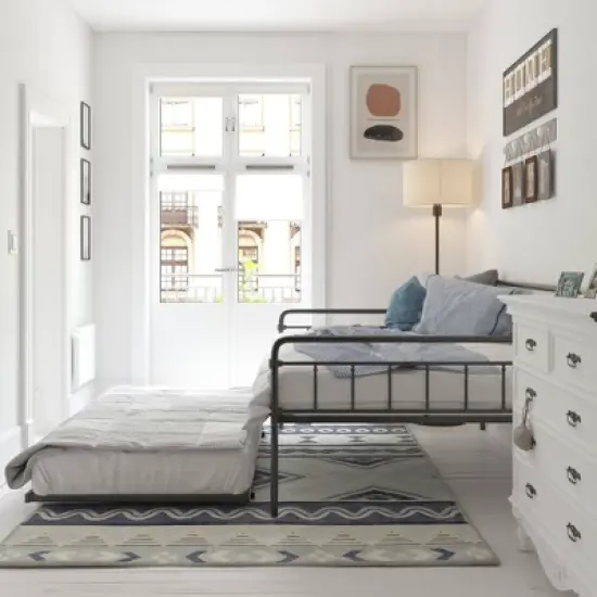 Waldorf Metal Daybed and Trundle - Room & Joy image {3}