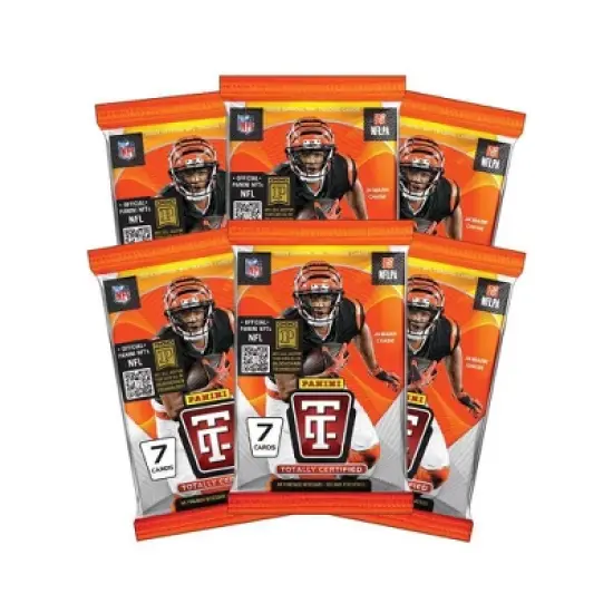 2024 Panini NFL Totally Certified Football Trading Card Mega Box image {2}