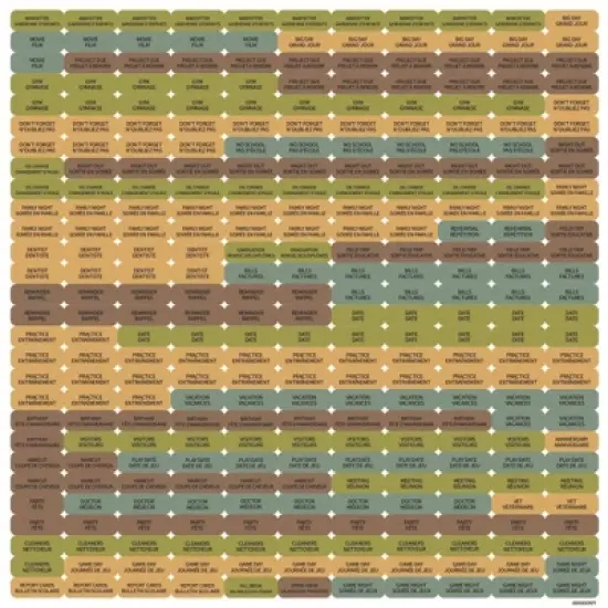 Trends International 2026 Animals Bilingual French 12"x12" Family Calendar image {6}