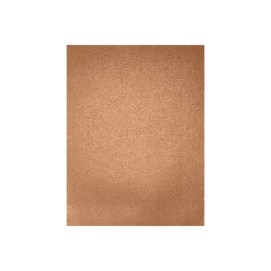 LUX Cardstock 8.5 x 11 inch Copper Metallic 50/Pack 81211-C-27-50 image {1}