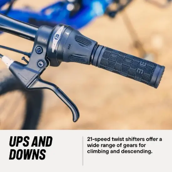 Mongoose Limestone 26" Men's Mountain Bike - Blue image {9}