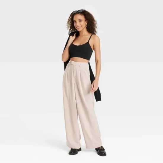 Women's V-Neck Bralette Sweater - A New Day&trade; image {2}