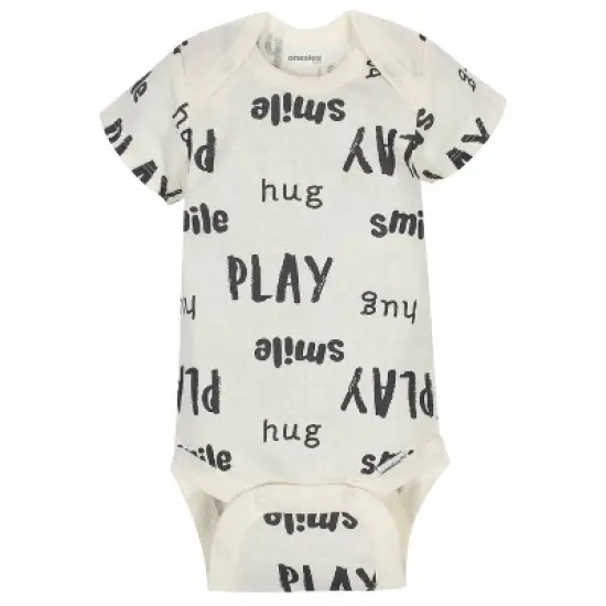 Onesies Brand Baby Neutral Short Sleeve Bodysuits, 8-pack image {3}
