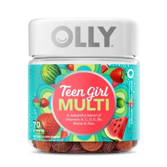 OLLY Teen Girl Multivitamin Gummies image {13}