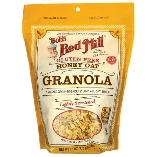 Bob's Red Mill Gluten Free Honey Oat Granola image {1}