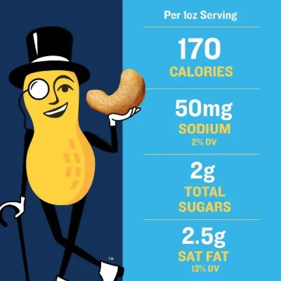 Planters Deluxe Whole Cashews - Lightly Salted 18.25oz image {6}