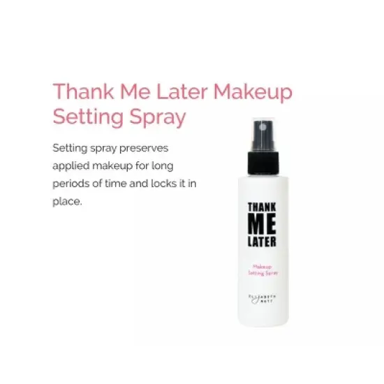 Elizabeth Mott Thank Me Later 3-in-1 Dewy Setting Spray - Hydrating & Long-Lasting Makeup Setting Spray with Niacinamide - 95ml image {1}