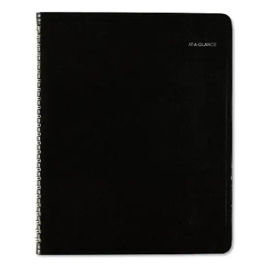 DayMinder Weekly Planner, Vertical-Column Format, 8.75 x 7, Black Cover, 12-Month (Jan to Dec): 2026 image {2}