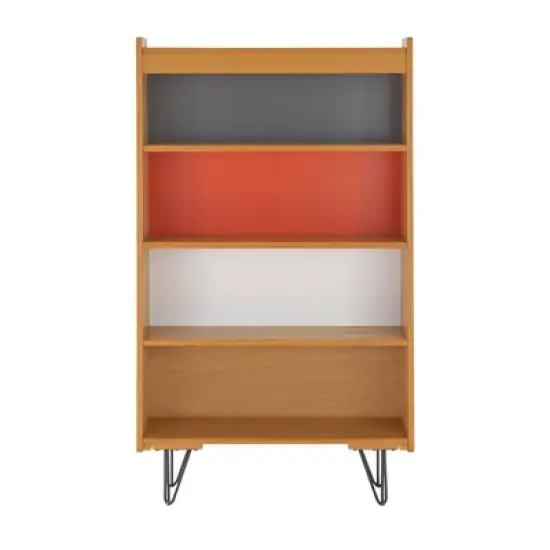 48" Perry 3 Shelf Bookshelf - Linon image {4}