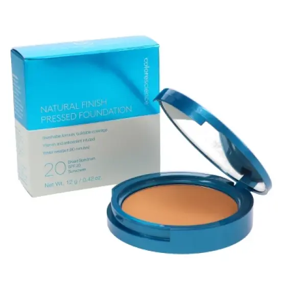 Colorescience Natural Finish Pressed Foundation SPF 20 Medium Bisque 0.42 oz image {6}