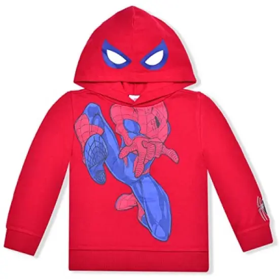 Marvel Boy's Spider-Man Pullover Fashion Hoodie for toddler image {3}
