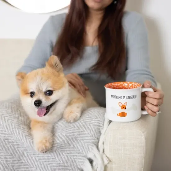 Pavilion Gift Company - Pawsible - 18 oz Mug - Drinkware image {4}
