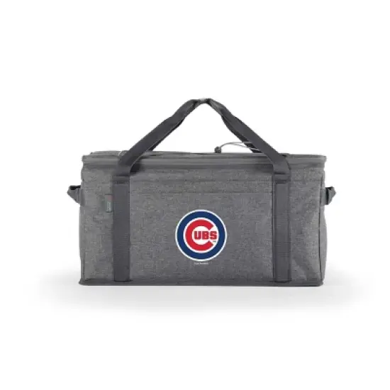 MLB Chicago Cubs 64 Can Collapsible Cooler - Heathered Gray image {5}