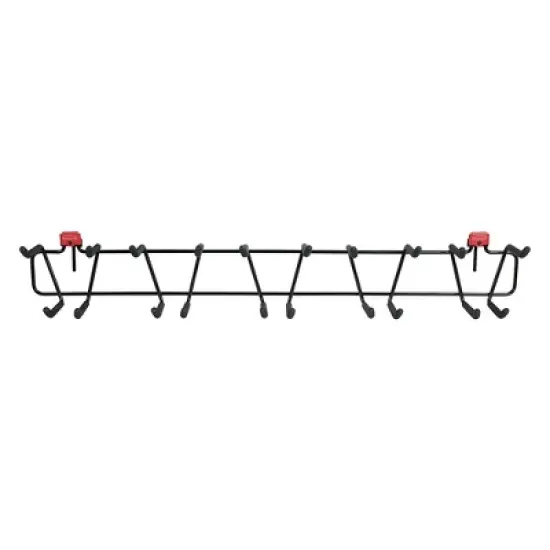 Rubbermaid Metal Shed Shelf & 50lb Capacity 34&rdquo; Storage Shed Tool Rack (2-pack) image {2}