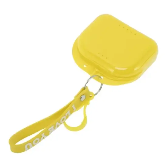 Unique Bargains Compact Braces Box with Lanyard 1 Pc image {17}