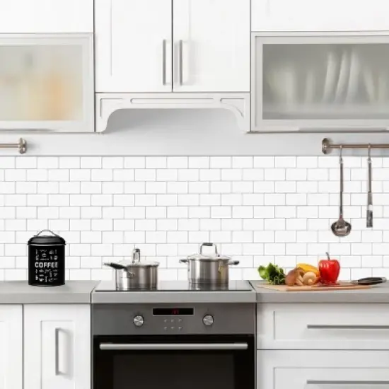 Amici Home Coffee Fix Metal Canister, Airtight Lid, Sealed Metal Storage Container for Kitchen Countertops and Pantry Organization, 36 oz. image {2}