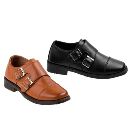 Josmo Boy's Metal Buckle Accent Dress Oxford Boys' Shoes - Comfortable Uniform Formal Boys' Shoes (Toddler/Little Kid) image {4}