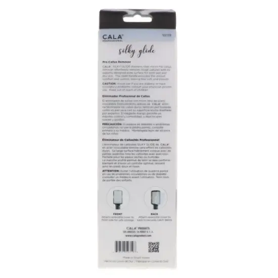 CALA Silky Glide Pro Callus Remover Black image {3}