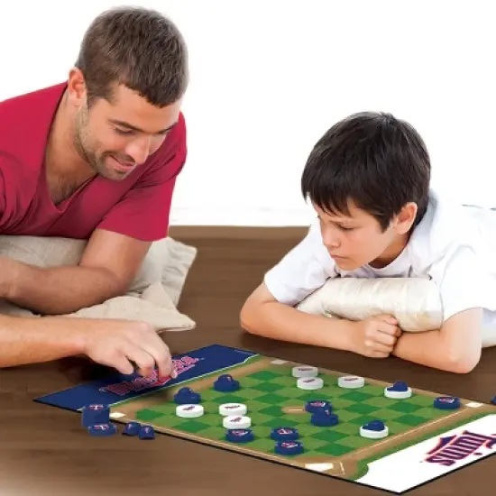 MasterPieces Officially licensed MLB Minnesota Twins Checkers Board Game for Families and Kids ages 6 and Up image {4}