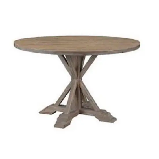 Weston Round Dining Table Natural - Boraam image {1}