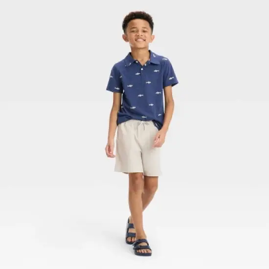 Boys' Relaxed Quick Dry 'Above the Knee' Pull-On Shorts - Cat & Jack&trade; image {2}